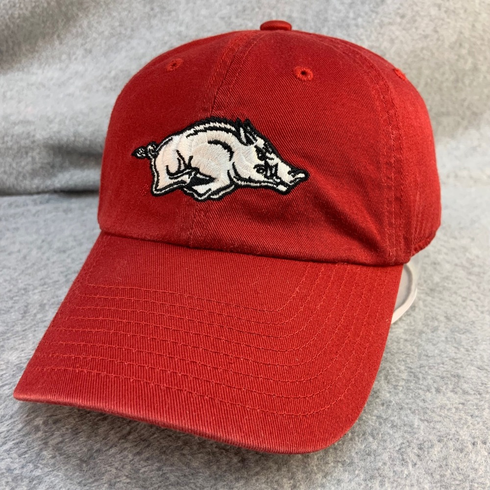 Arkansas Hogs Razorbacks Unisex Red Captivating Headwear Baseball Hat OSFM